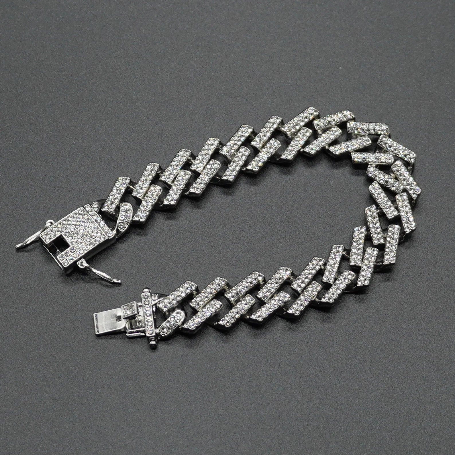 Blink Cuban Master Lock Bracelet