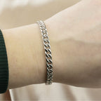 Cuban Curb Chain Cuff 5mm